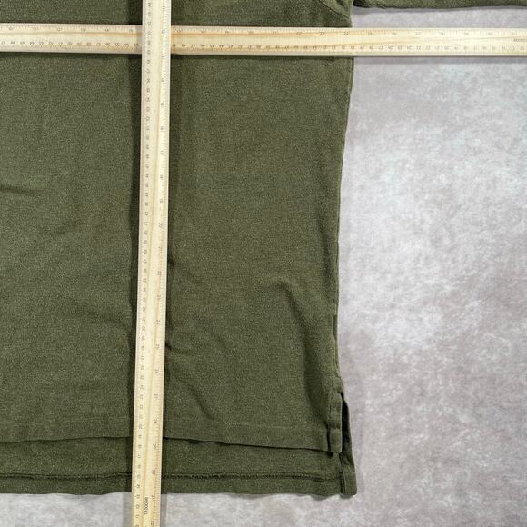 Vintage Polo by Ralph Lauren Embroidered Logo Olive Green Long Sleeve Button Up - Picture 6 of 6